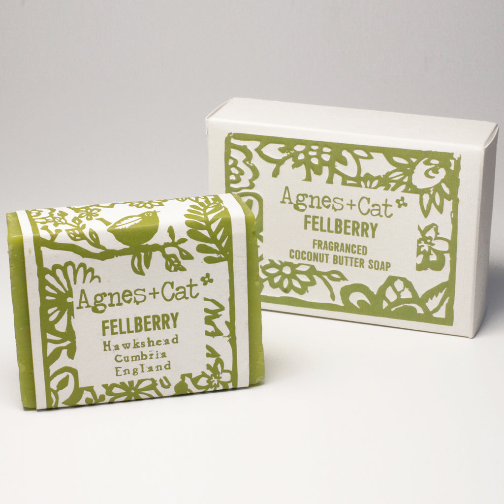 Pastilla de jabón artesanal de fellberry - 140g