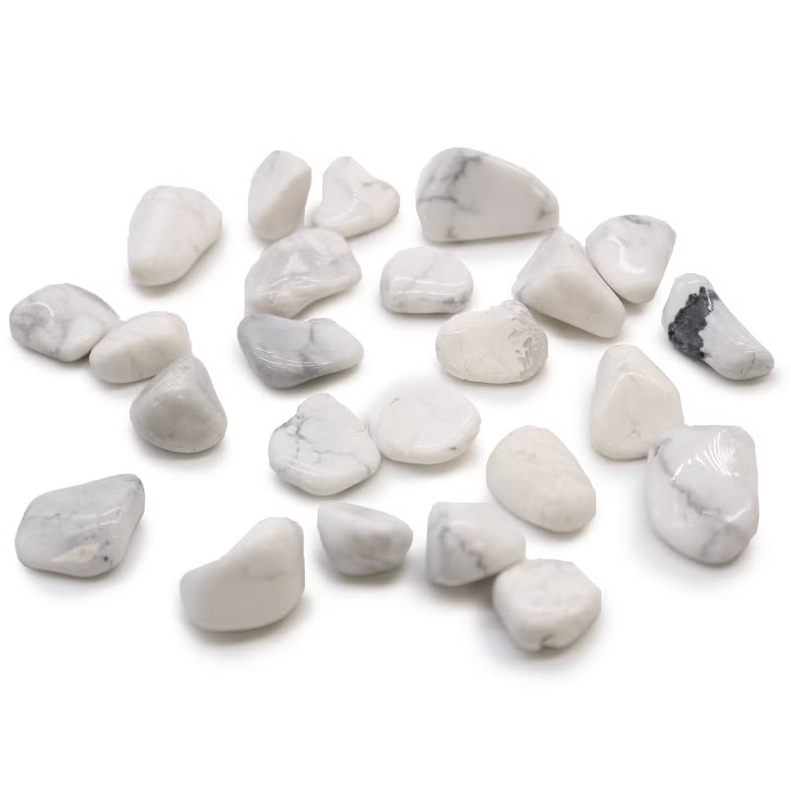Howlita Blanca africana - Magnesita - 24 unidades