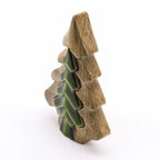 Decoración de madera Perdido en el Bosque – Pequeño Árbol dentro de un Árbol 15 × 10 cm