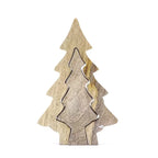 Decoración de madera Perdido en el Bosque – Pequeño Árbol dentro de un Árbol 15 × 10 cm