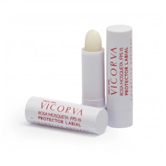 Protector Labial de Rosa Mosqueta – Hidratación y Protección UVA/UVB – 4 g