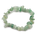 Lot de 2 polseres de pedres precioses -Jaspi Blanc + Jade oliva-Pau i curació