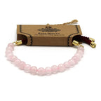 Polsera de fil vermell amb Howlita blanca - Xacres