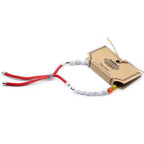 Pulsera de hilo rojo con Khaulita blanca - Chakras