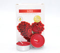 Set de 6 Velas de Té Perfumadas - Amor