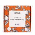 Bombas de Baño-Lote de 4-Vitamina C y Aceites Esenciales