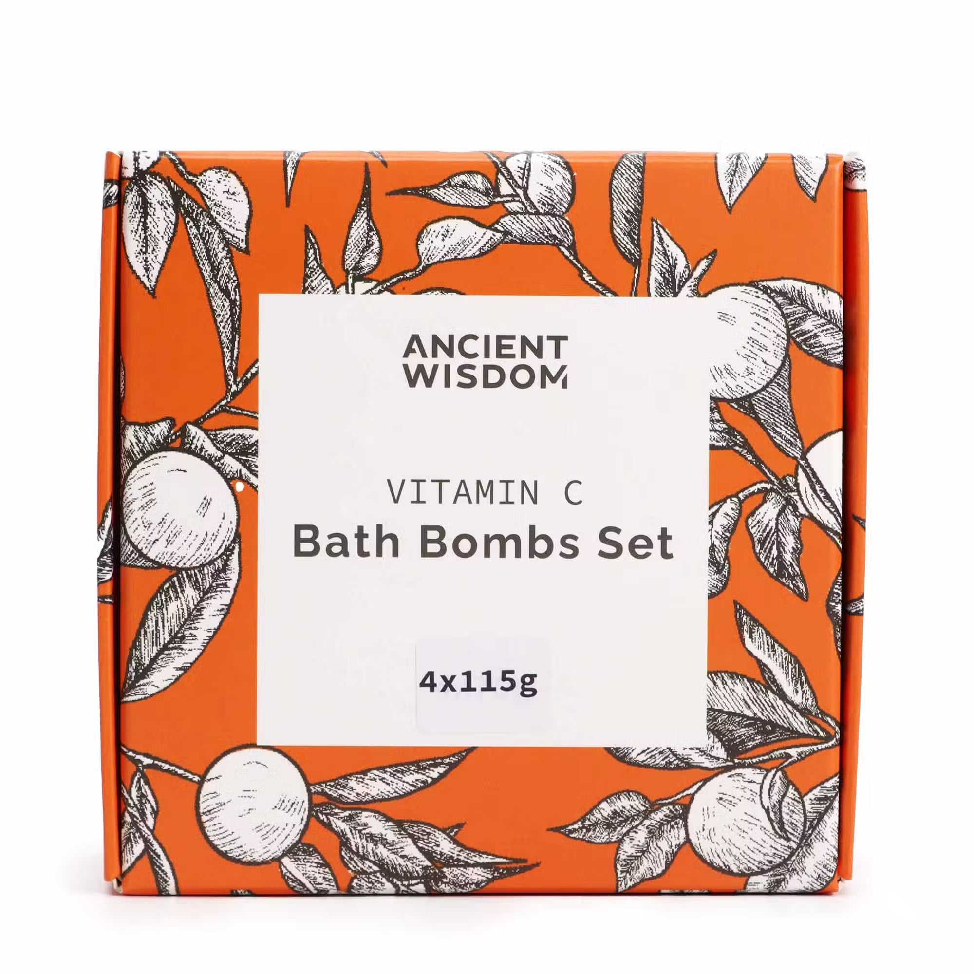 Bombas de Baño-Lote de 4-Vitamina C y Aceites Esenciales
