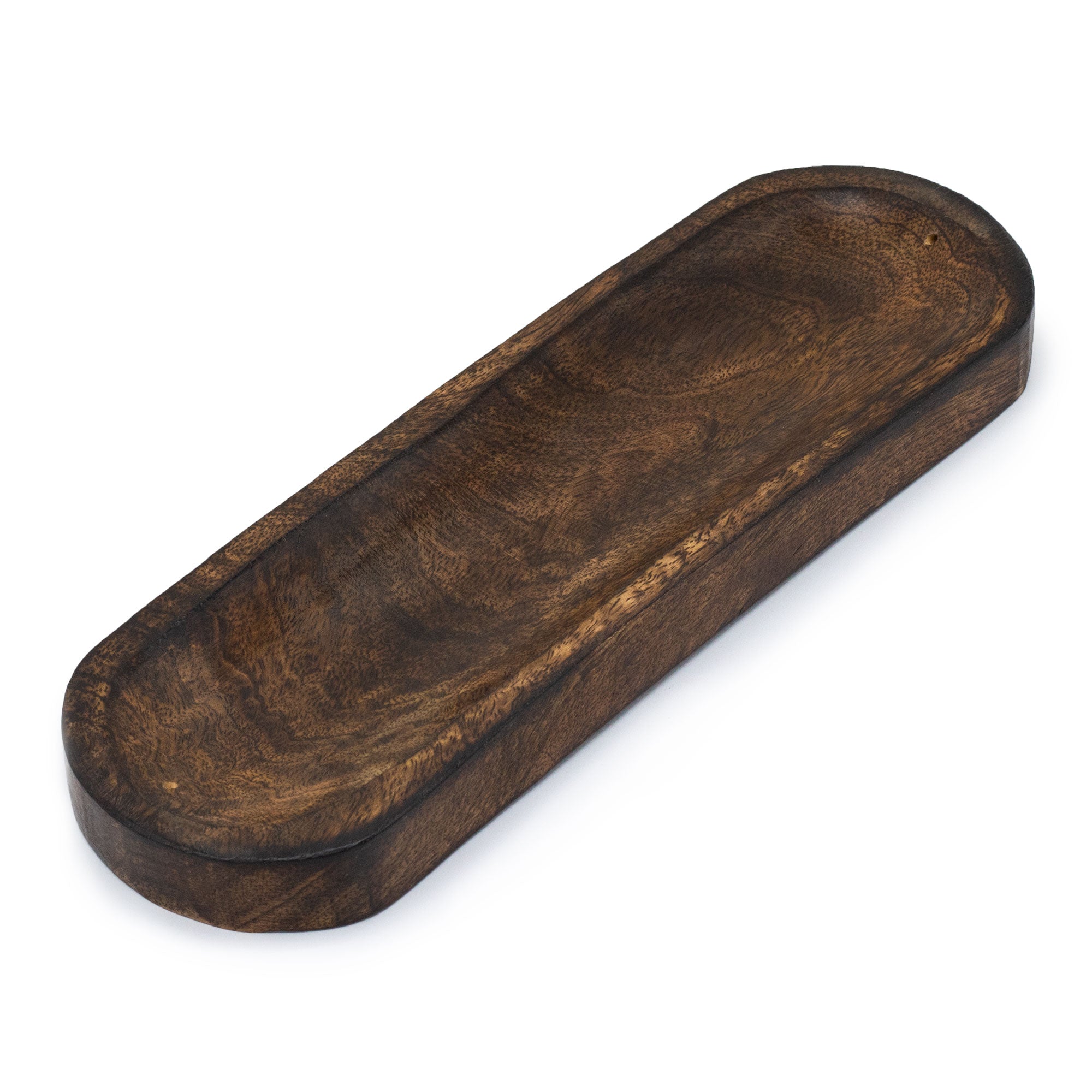 Porta Incienso de Madera de Mango de diseño clásico – 30x10 cm