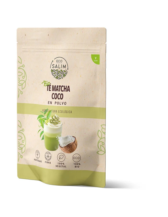 Té Matcha con Coco en polvo - 100% Ecológico - 100g