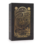 Tarot de color Daurat amb Llibre - Caixa de Regal