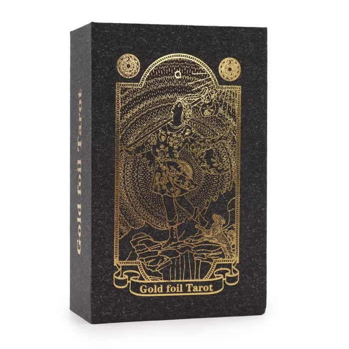 Tarot de color Daurat amb Llibre - Caixa de Regal