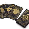 Tarot de color Daurat amb Llibre - Caixa de Regal