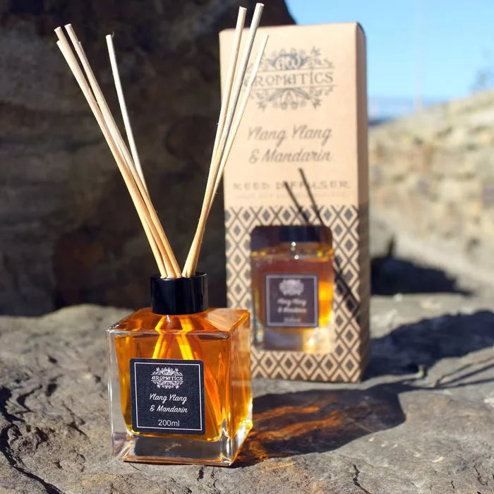 Difusor de Varetes amb Olis Essencials de Ylang Ylang i Mandarina