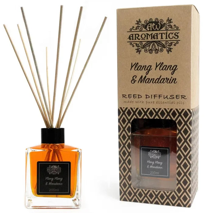 Difusor de Varetes amb Olis Essencials de Ylang Ylang i Mandarina