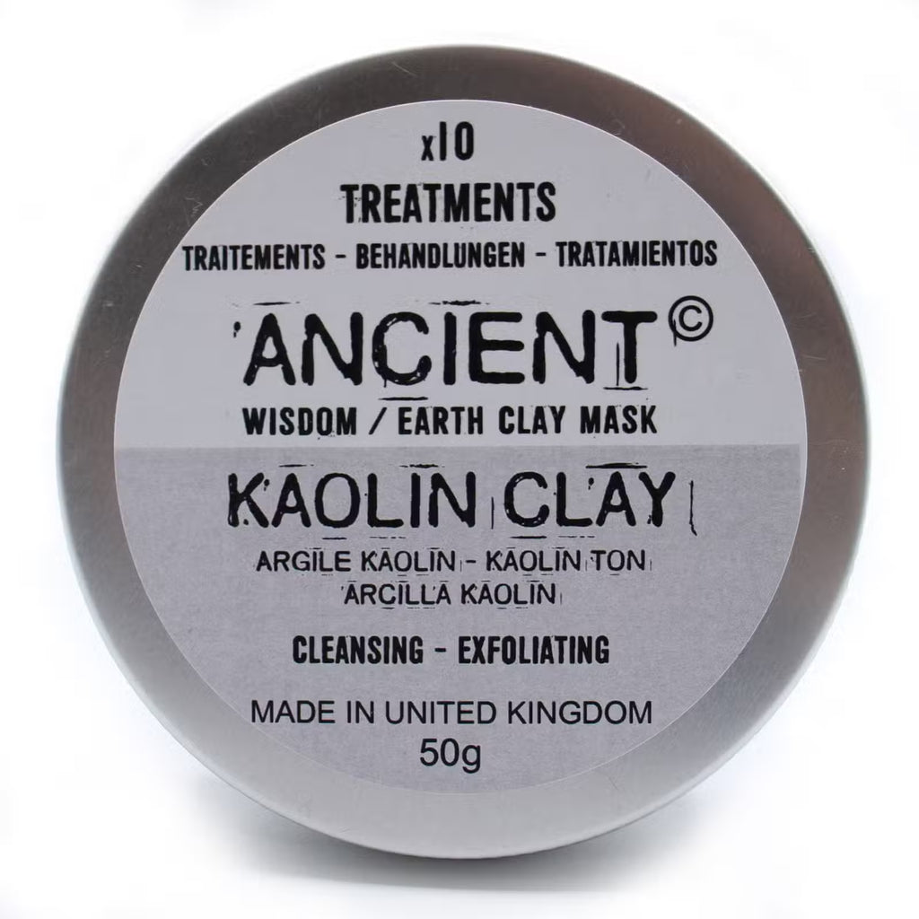 Mascarilla facial de arcilla de caolín 50g
