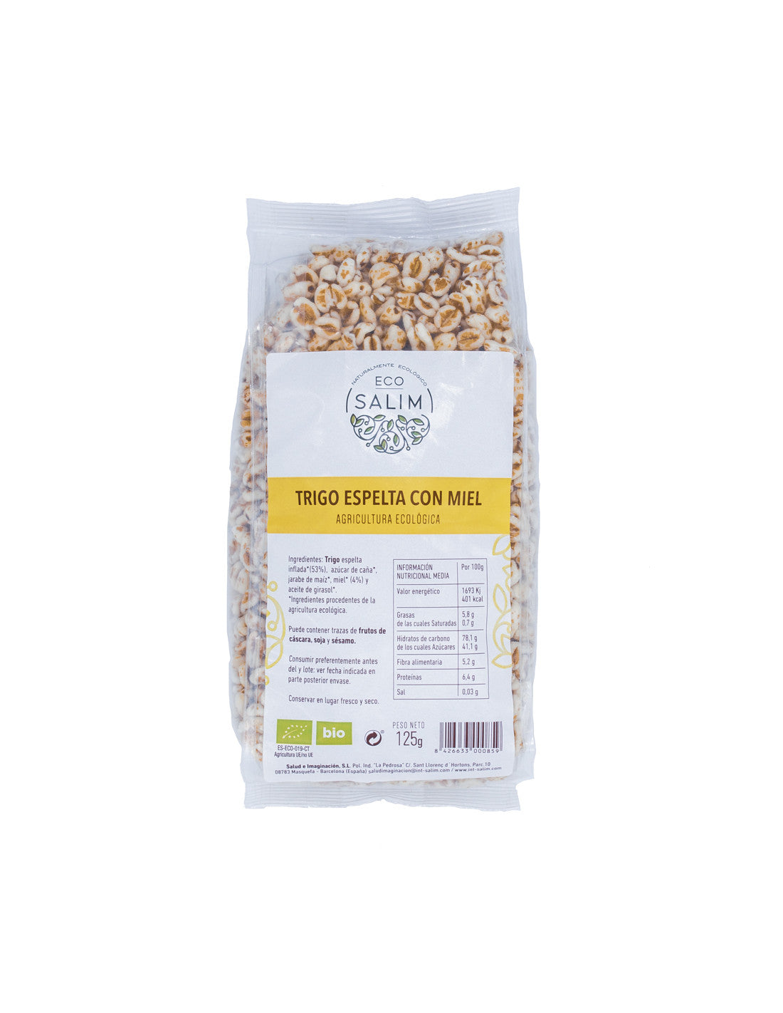 Bio espelta con miel ECO -125g