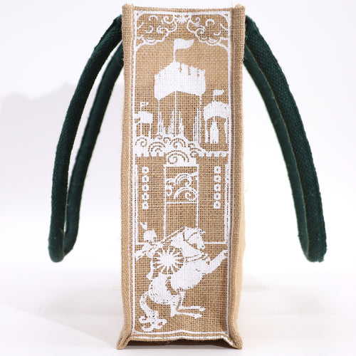 Bolsa de tela de Yute Hop Hare - Soy valiente