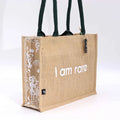 Bolsa de tela de Yute Hop Hare - Soy rara
