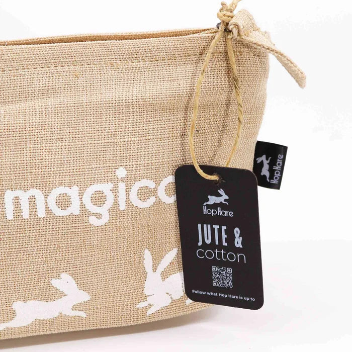 Necesser de Jute i Cotó Hop Hare - Soc Màgica