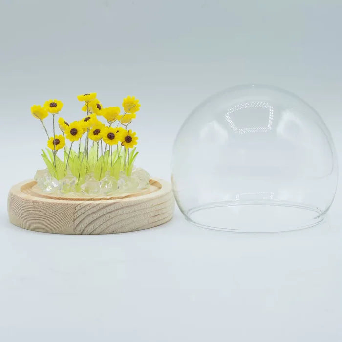 Cúpula Jardí Floral Glow - 20 gira-sols - LED USB