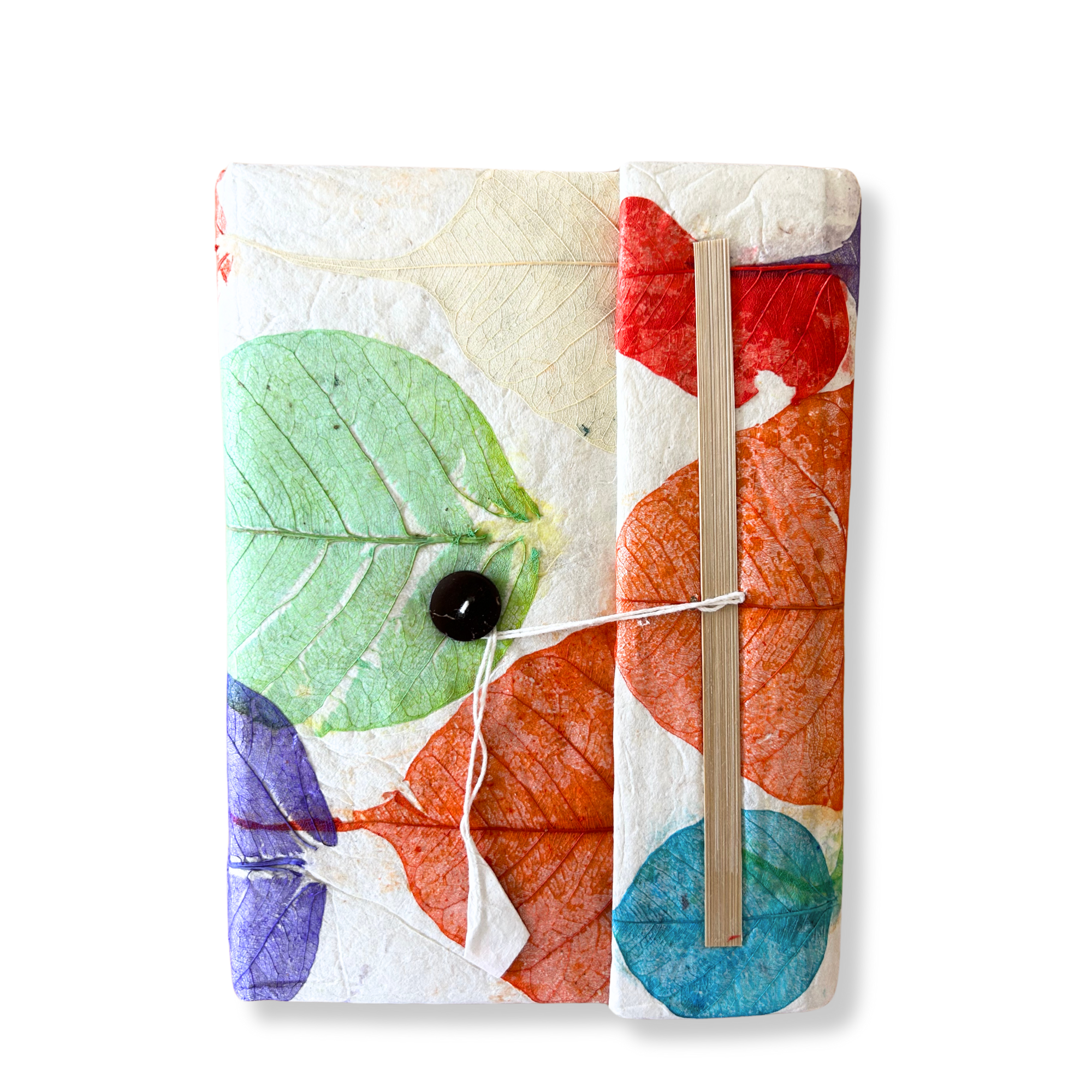 Cuaderno Grande Lokta - Hojas de colores-45 Hojas - 21 x 15cm