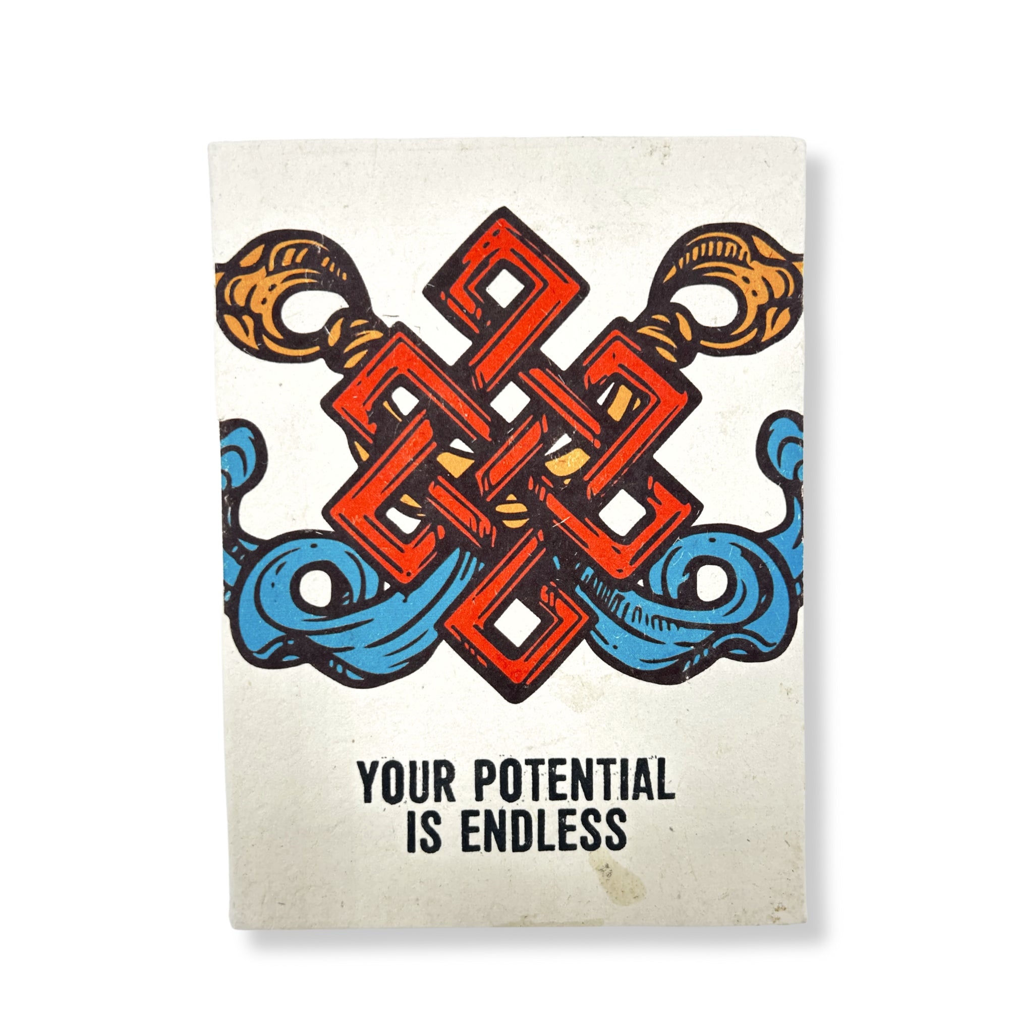 Cuaderno Grande Lokta - Tu potencial - 45 Hojas - 21 x 15 (cm)