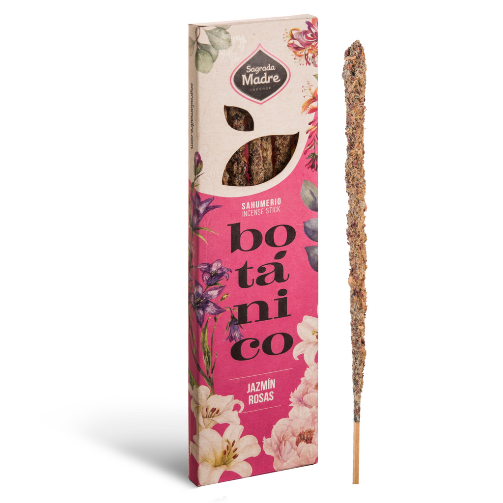 Incienso (Sahumerio) Botánico Jazmín-Rosas