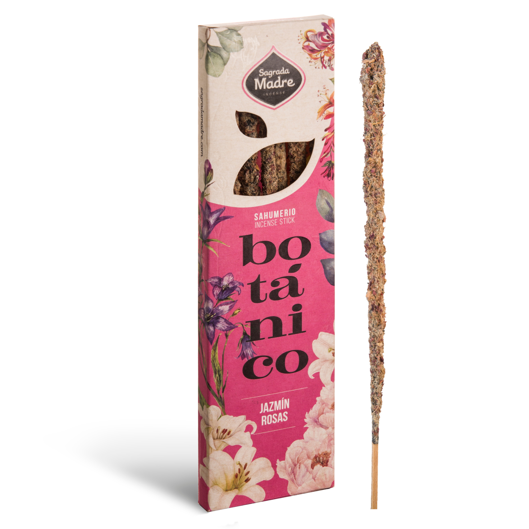 Incienso (Sahumerio) Botánico Jazmín-Rosas