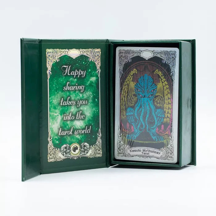 Joc de cartes de Tarot amb foil - Mitologia Cthulhu + fullet