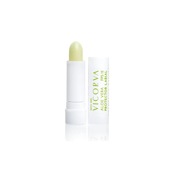 Protector Labial de Aloe Vera – Hidratación y Protección UVA/UVB – 4 g