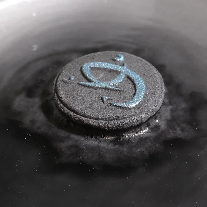 Lote de 2 Bombas de Baño Zodiacal Escorpio – Obsidiana y Café Oscuro